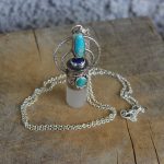 Ayelen Luxury Turquoise naja rollerball necklace 7