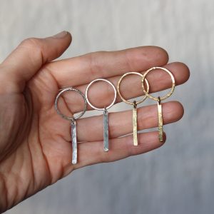 Golden or silver tribal hoops - Image 4