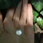 Tiny Moon medallion