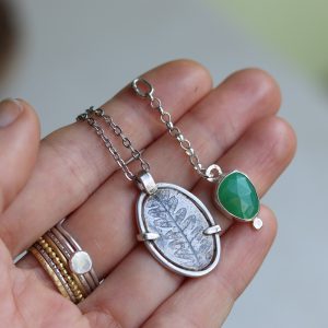 FERN Chrysoprase necklace - Image 5