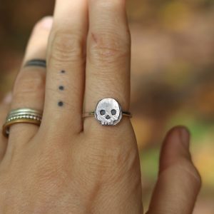 Rustic silver rings - Image 6