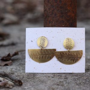 PAPRAT boho naušnice dva stila - Slika 4
